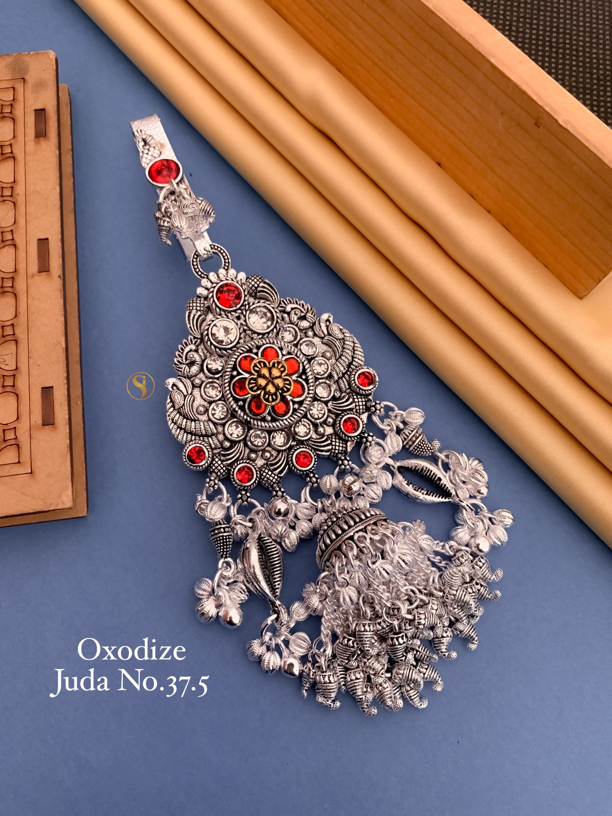 Designer Oxidise Silver Juda 2 Wholesale Shop In Surat
